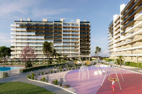 Nieuwbouwappartementen in Punta Prima (250m van het strand)