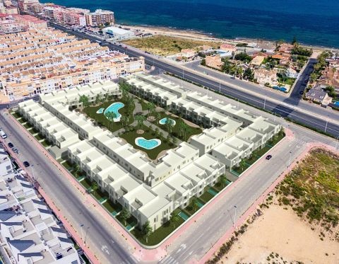 Nieuwbouwappartementen in Torrevieja (250m van het strand)